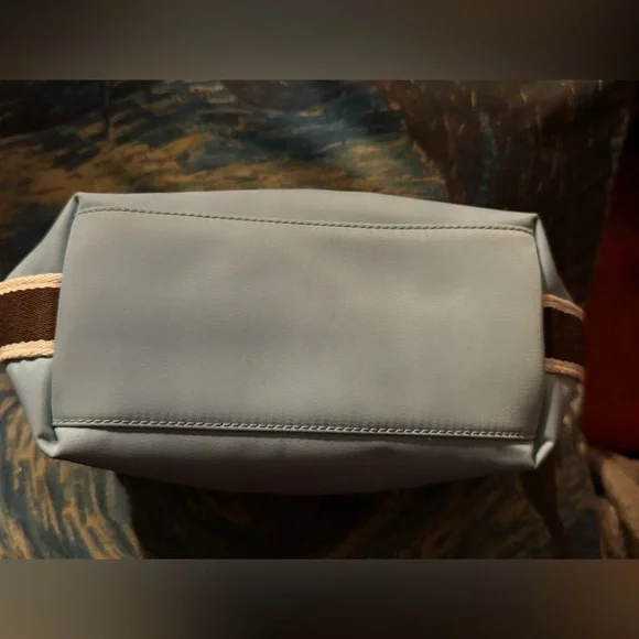 Coach Y2K Hampton Top Handle Nylon Mini Handbag (Baby Blue/Purple) - EUC - Picture 6 of 11